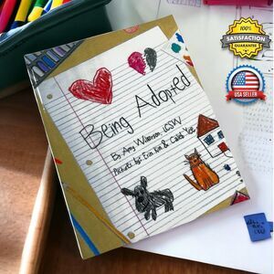 Being Adopted by Amy Wilkerson, LCSW - Kids Book & Caregiver Guide (Paperback)